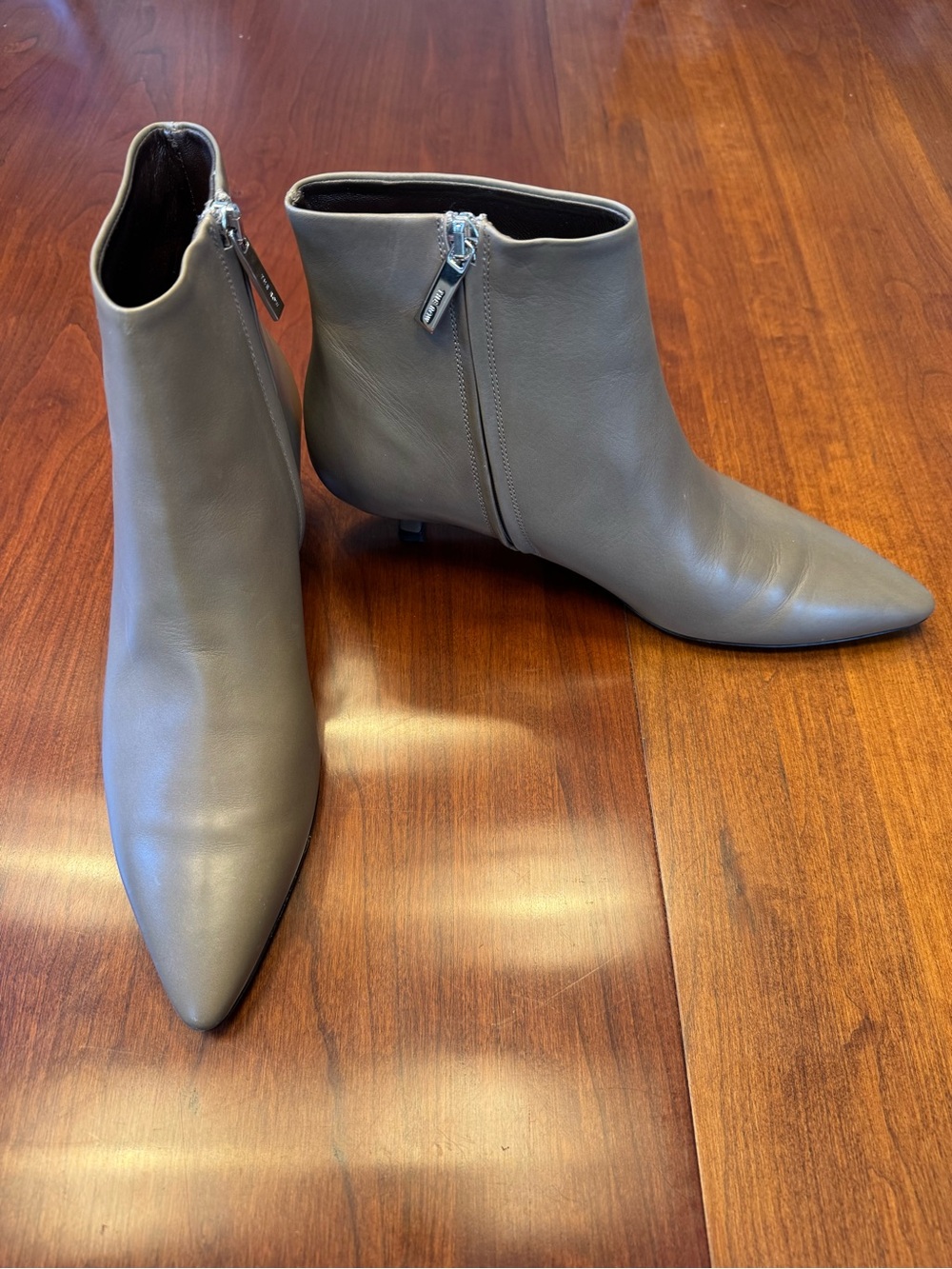 THE ROW Gray Ankle Boot - Picture 2 of 7